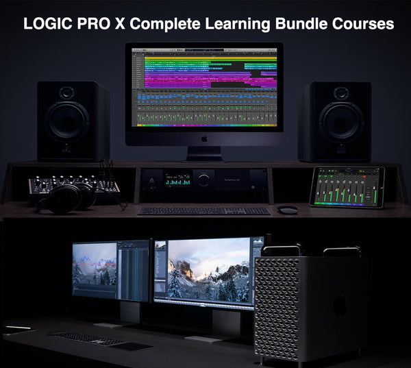LOGIC PRO X Complete Learning Bundle Courses - Serannaudio