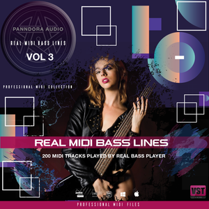 Panndora Audio Real Midi Bass Lines Vol 3