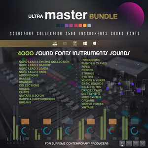 Soundfont Collection 4000 Sound Fonts Instruments