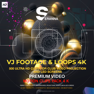 VJ Loops 4K Professional Collection Vol 1