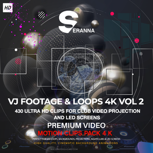 VJ Loops 4K Professional Collection Vol 2